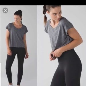 Lululemon zone tights slate gray
